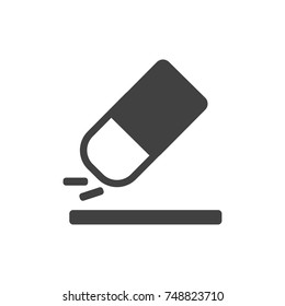Paperclip icon, symbol, vector simple design