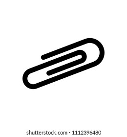 paperclip icon vector
