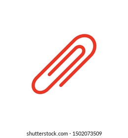 Paperclip Icon Vector. Clip Icon