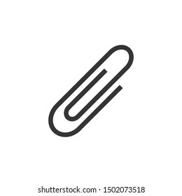Paperclip Icon Vector. Clip Icon