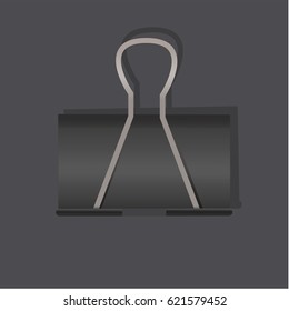 ilustración vectorial de la herramienta de paro Paperclip