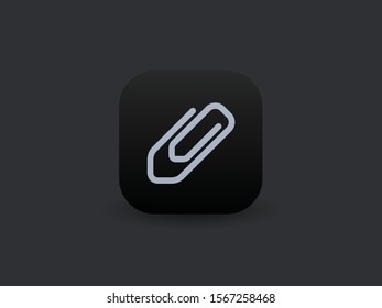 Paperclip - Vector App Icon