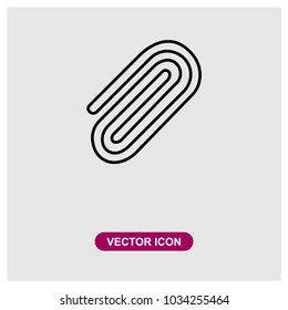 Paperclip Vector Icon
