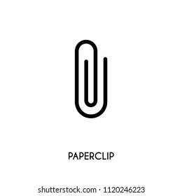 Paperclip vector icon