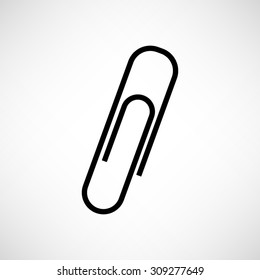  paperclip - vector icon