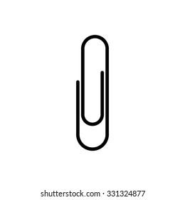 paperclip - vector icon