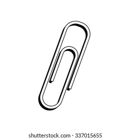 paperclip - vector icon