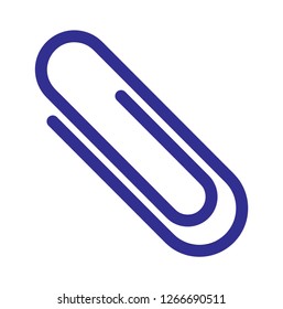 paperclip vector illustration