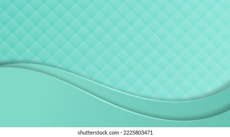 Papercut art abstract background  soft color  vector design