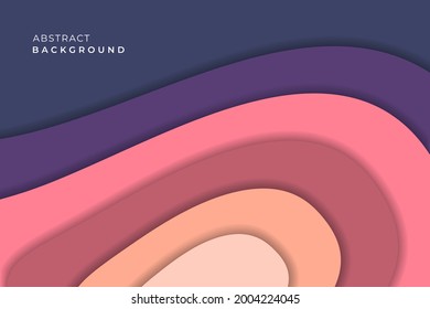 Papercut background vector, vector eps. 10
