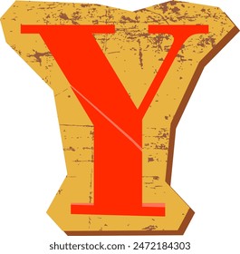 Papercut Letter Alphabet Vector Element