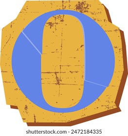Papercut Letter Alphabet Vector Element