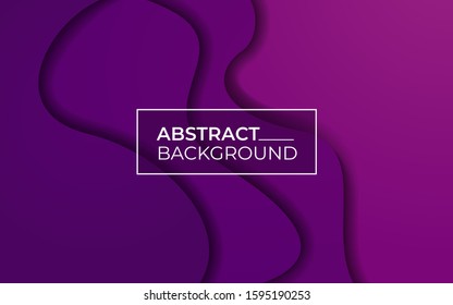 Papercut magenta dynamic abstract background design.