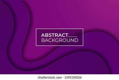 Papercut magenta dynamic abstract background design.