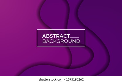 Papercut magenta dynamic abstract background design.