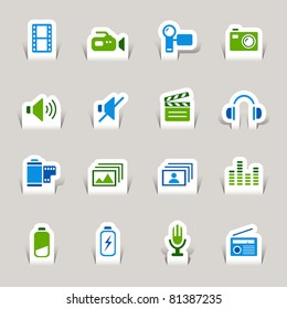 Papercut - Media Icons