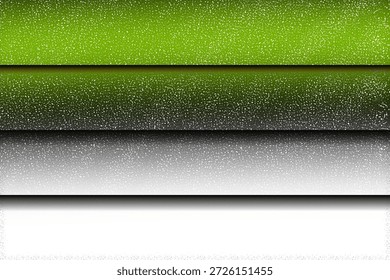 Patrón desdibujado blanco estético del gradiente del estilo de Papercut con efecto abstracto del ruido del brillo