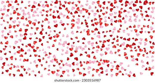 Papercut sweet heart shapes explosion background design. Wedding decorative elements. Banner background. Random heart family symbols illustration.