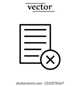 Paperless icon, vector illustration on white background.eps