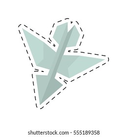 papern cut line vector illustration eps 10