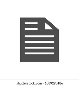 papers or document with simple and flat design