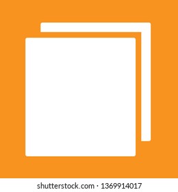 Papers icon, stock vector illustration, EPS10.