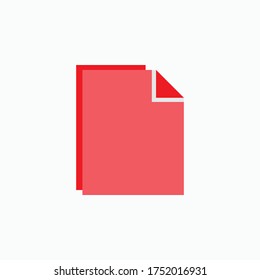 
Papers Icon. UI Symbol - Vector.