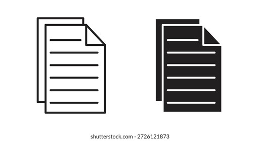 Símbolo de Vector con trazo editable y versiones planas