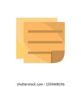 papers office work business equipment icon vector illustration