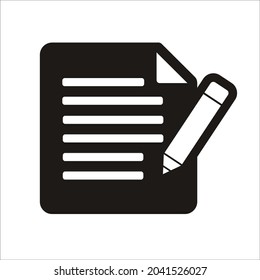 Papers with pencil , black and white.