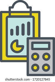 paper,task icon vector illustration flat