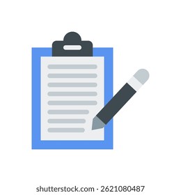 Paperwork Icon for Office Files and Documentation – Stack of paper vector, document management illustration, task file. Flat Icon