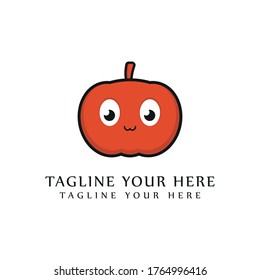 paprika character vector logo design. Paprika Character Mascot. Fruit & Vegetables Cute Simple icon logo.
