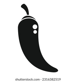 Paprika food icon simple vector. Sweet pepper. Health plant