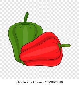 Paprika icon. Cartoon illustration of paprica vector icon for web design