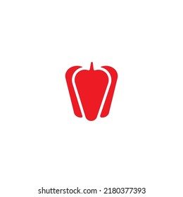 paprika icon vector illustration logo design