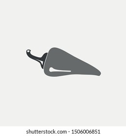 paprika icon vector sign symbol for design
