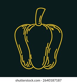 Paprika luxury trendy applicable design delightful abstract vector illustration artwork.eps