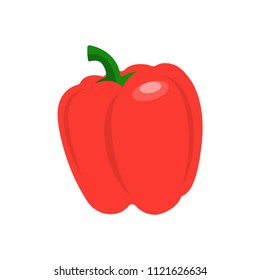 paprika - vegetable icon vector