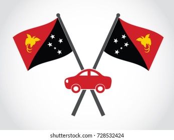 Papua New Guinea Emblem Car Sales