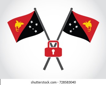 Papua New Guinea Emblem Security
