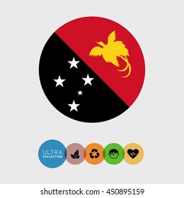 Papua New Guinea flag