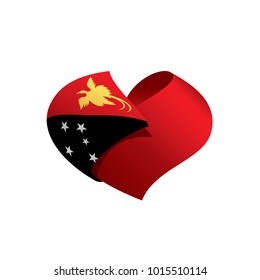 Papua New Guinea flag, vector