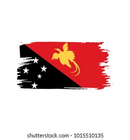 Papua New Guinea flag, vector