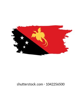 Papua New Guinea flag, vector