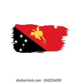 Papua New Guinea flag, vector