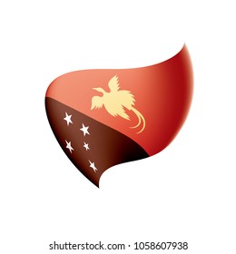 Papua New Guinea flag, vector