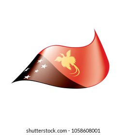 Papua New Guinea flag, vector