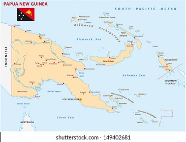 977 Papua New Guinea Australia Map Images, Stock Photos & Vectors ...