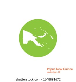 Plantilla de vector de diseño de logotipos de Papúa Nueva Guinea